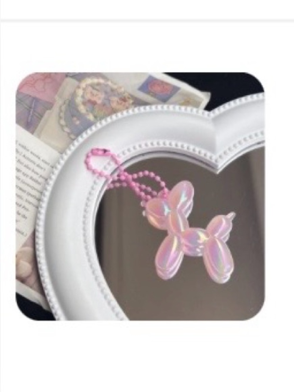 Laser Balloon Dog Bag Charm Set of 3 NIP